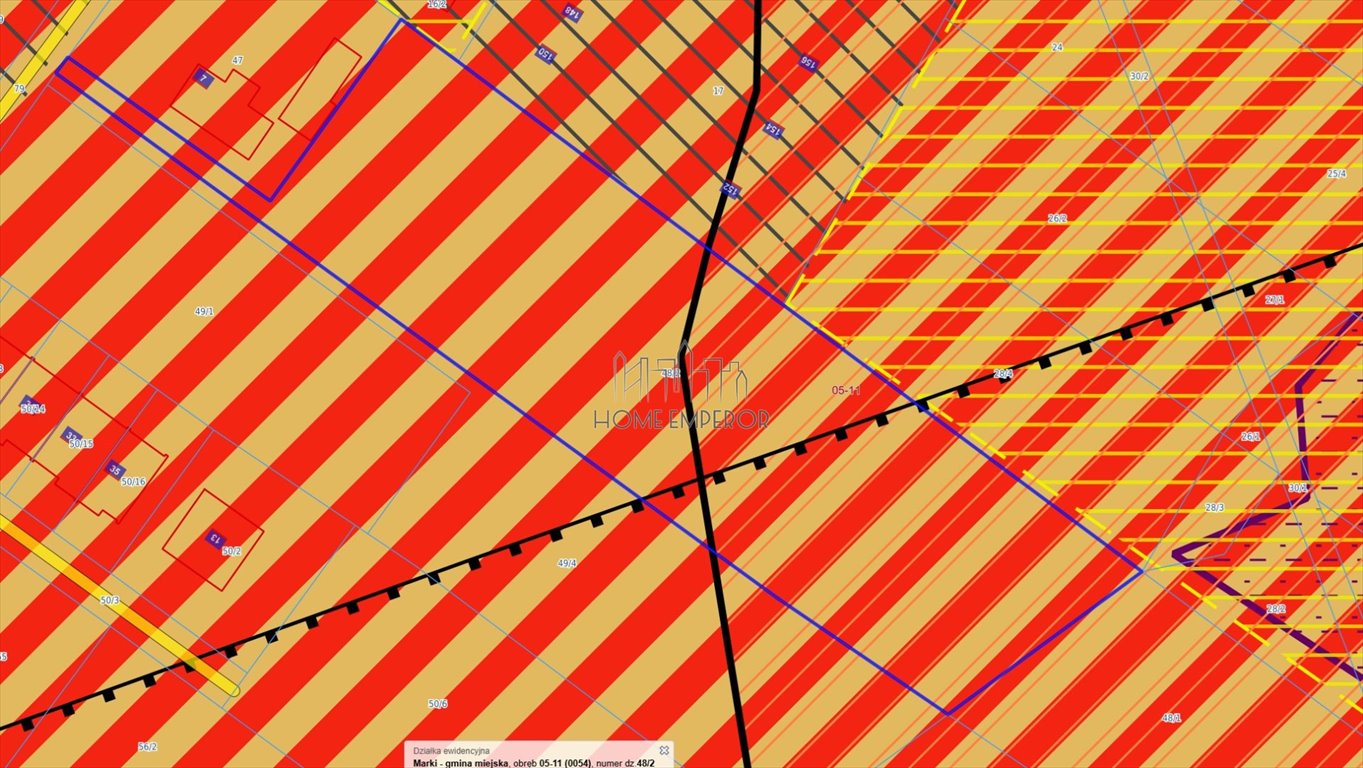 Działka budowlana na sprzedaż Marki, Marii Skłodowskiej-Curie  4 218m2 Foto 1
