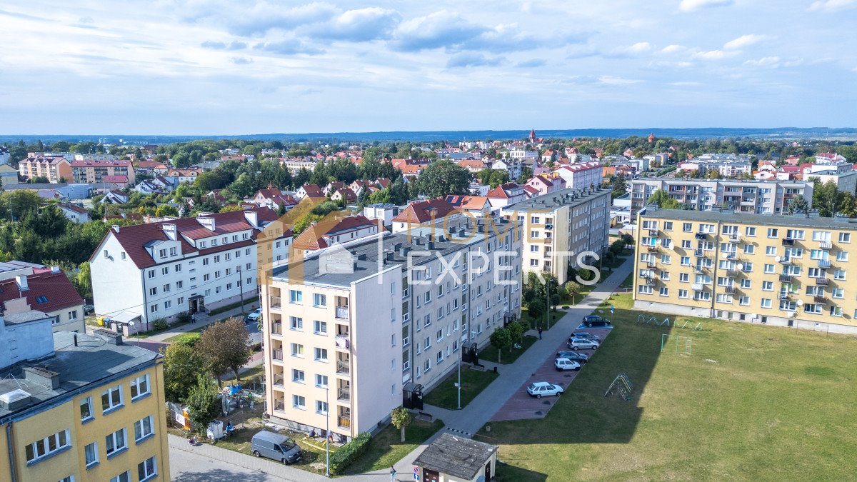 Mieszkanie trzypokojowe na sprzedaż Pasłęk, Ogrodowa  48m2 Foto 2