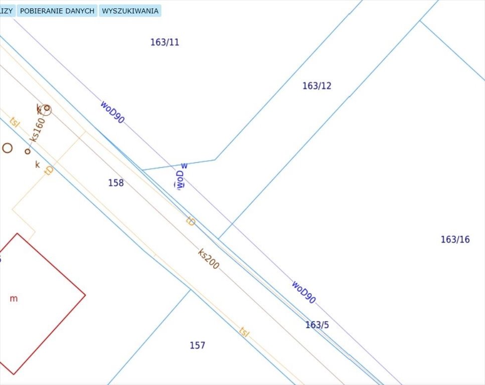 Działka budowlana na sprzedaż Michale  1 259m2 Foto 3