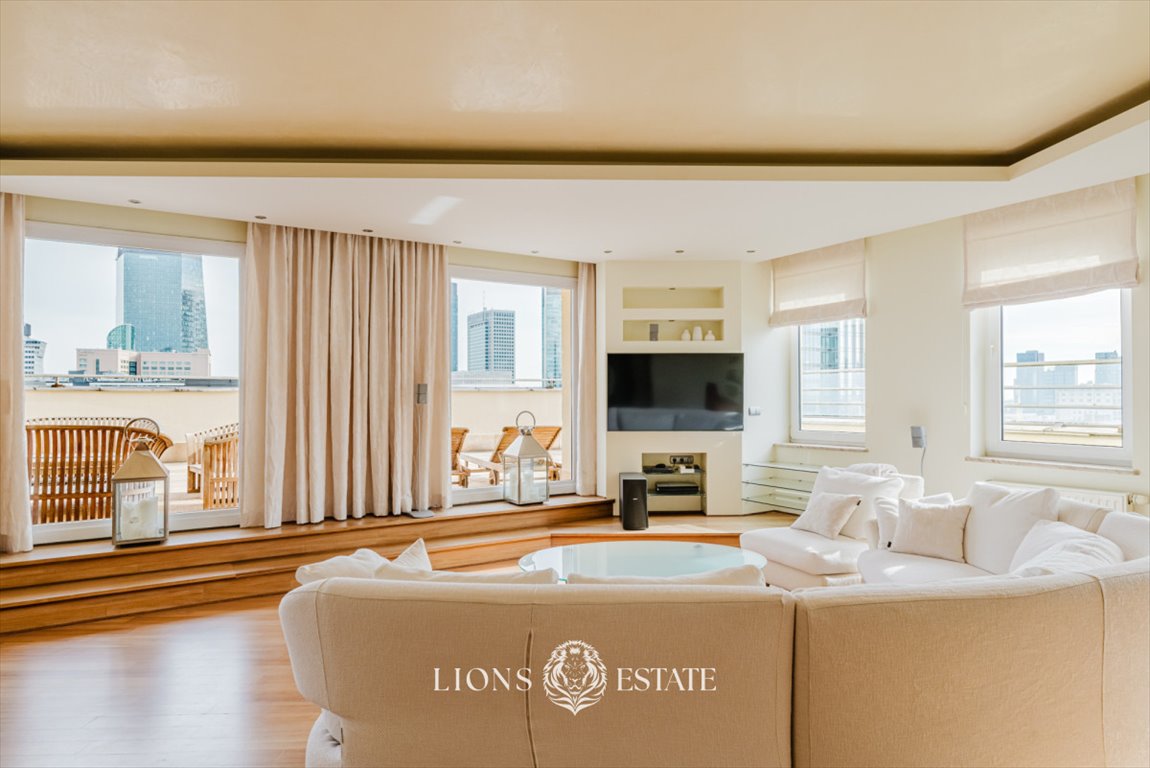 Penthouse 181 m² z tarasem 139 m² - centrum Warszawy Warszawa, Wola Mirów, Żelazna  181m2 Foto 1