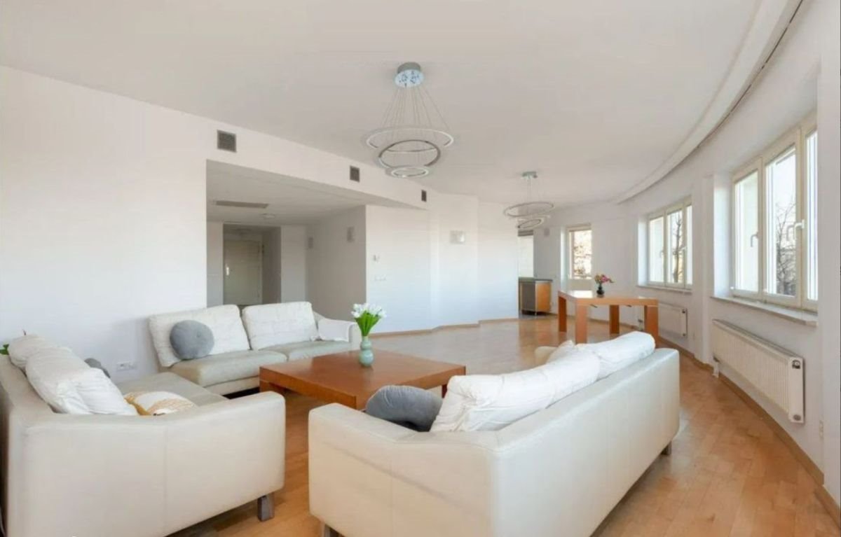 Luksusowy apartament 167 m² z tarasem i strefą rekreacyjną polecam Warszawa, Mokotów, Jana III Sobieskiego  167m2 Foto 1