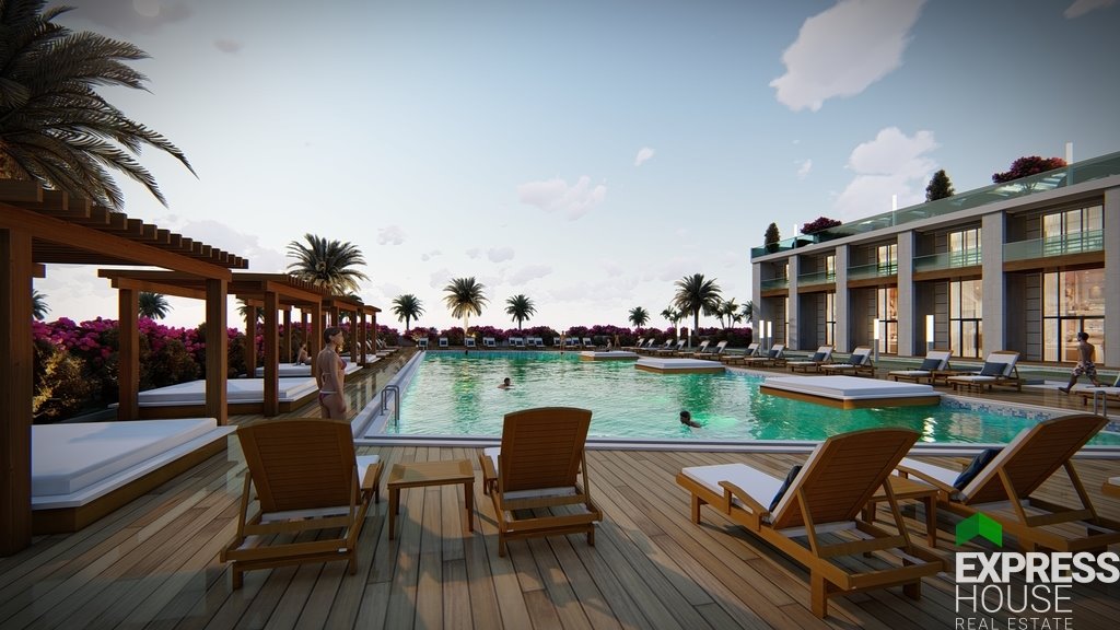 Luksusowy apartament 67 m² blisko morza w Lapithos Cypr, Lapithos  67m2 Foto 1