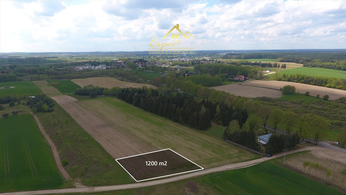 Działka 1200 m² pod zabudowę jednorodzinną, blisko jeziora - polecam! Zwierzewo  1 200m2 Foto 1