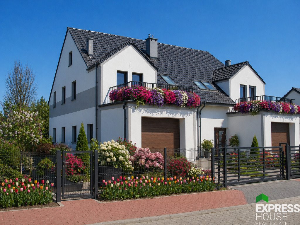 Nowoczesny bliźniak 141 m2 w Rosnówku, blisko jezior Rosnówko, Wichrowa  141m2 Foto 1