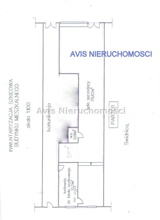 Lokal użytkowy na sprzedaż Świdnica  100m2 Foto 1