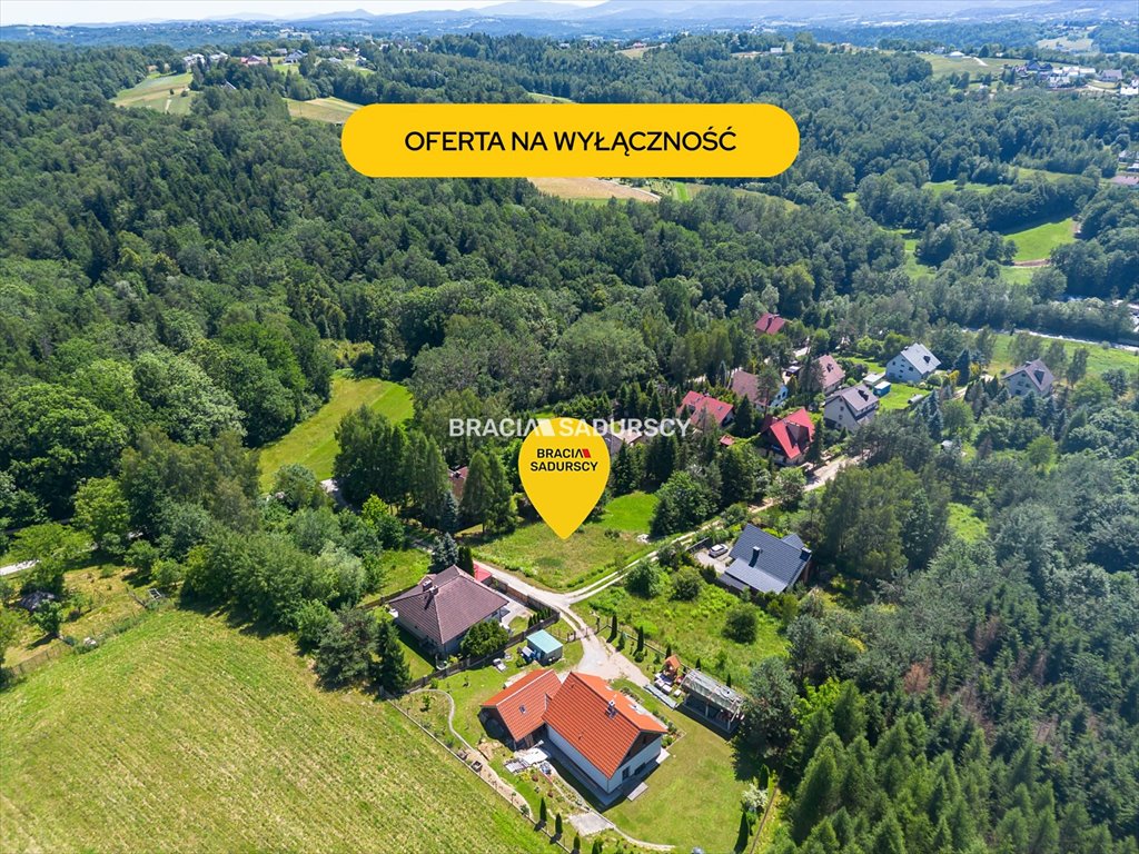 Widokowa działka 7,62 ar z panoramicznym Tatry (Głogoczów) Głogoczów  762m2 Foto 1