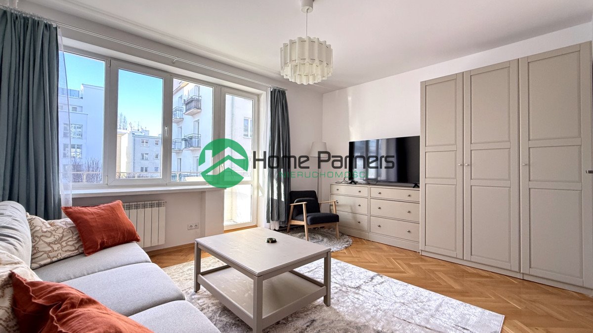 Przestronna kawalerka z balkonem, blisko parków, świetna komunikacja Warszawa, Mokotów  40m2 Foto 1