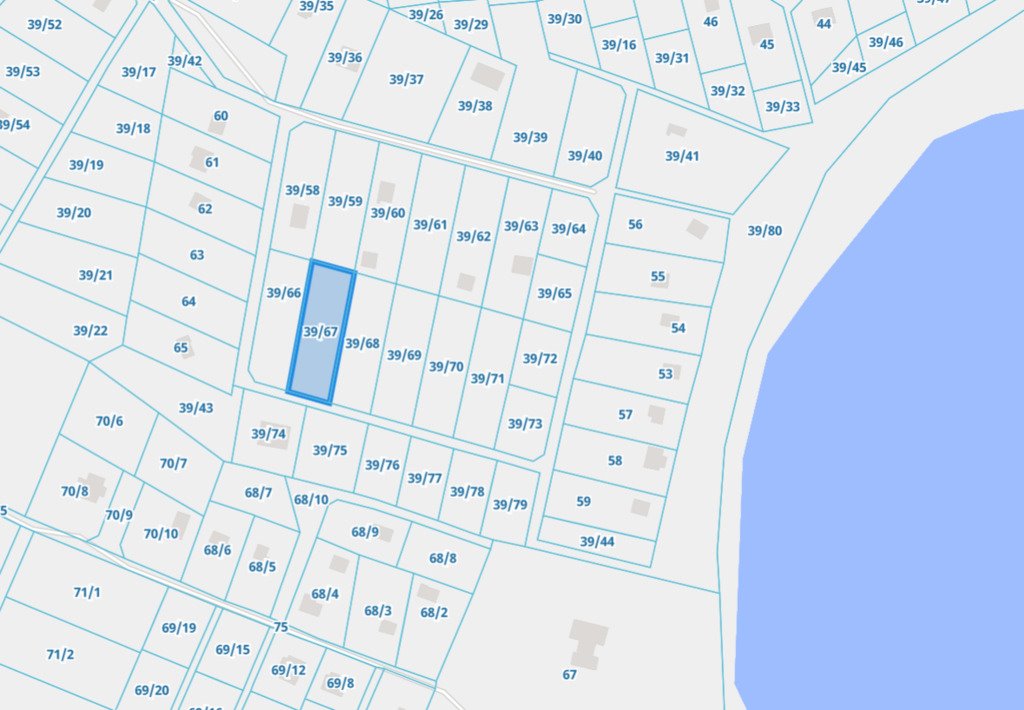 Działka rekreacyjna na sprzedaż Natać Wielka  1 036m2 Foto 1