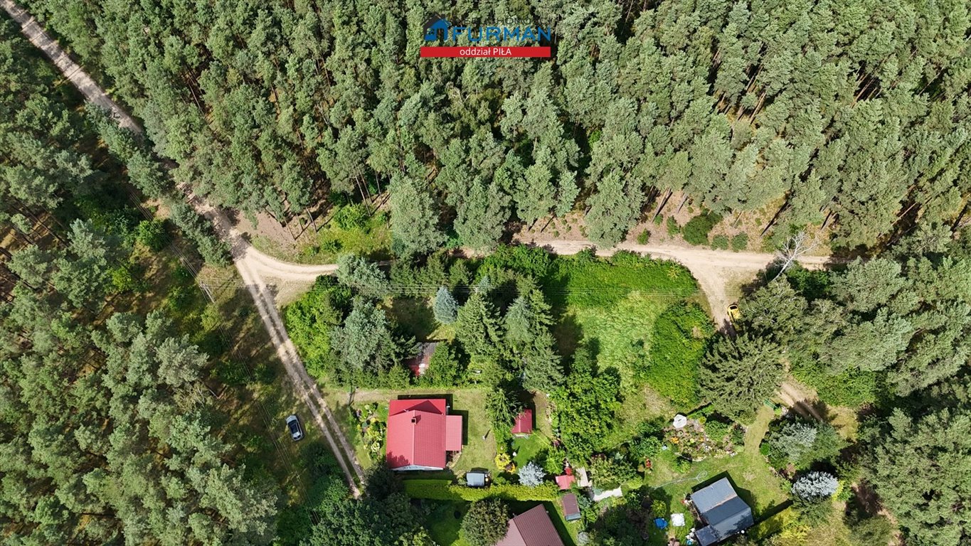 Działka 635 m² w Nowej Wsi Ujskiej (las, media, warunki zabudowy) Nowa Wieś Ujska  635m2 Foto 1
