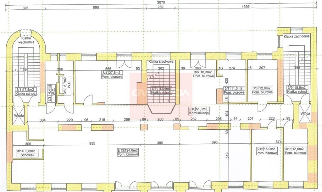 Biuro 299 m² w centrum Warszawy, klimatyzacja - polecam! Warszawa, Śródmieście, Śródmieście  299m2 Foto 1