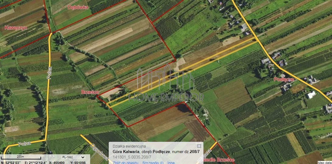 Na sprzedaż działka 20 069 m² z mediami i możliwością zabudowy Podłęcze  20 069m2 Foto 1
