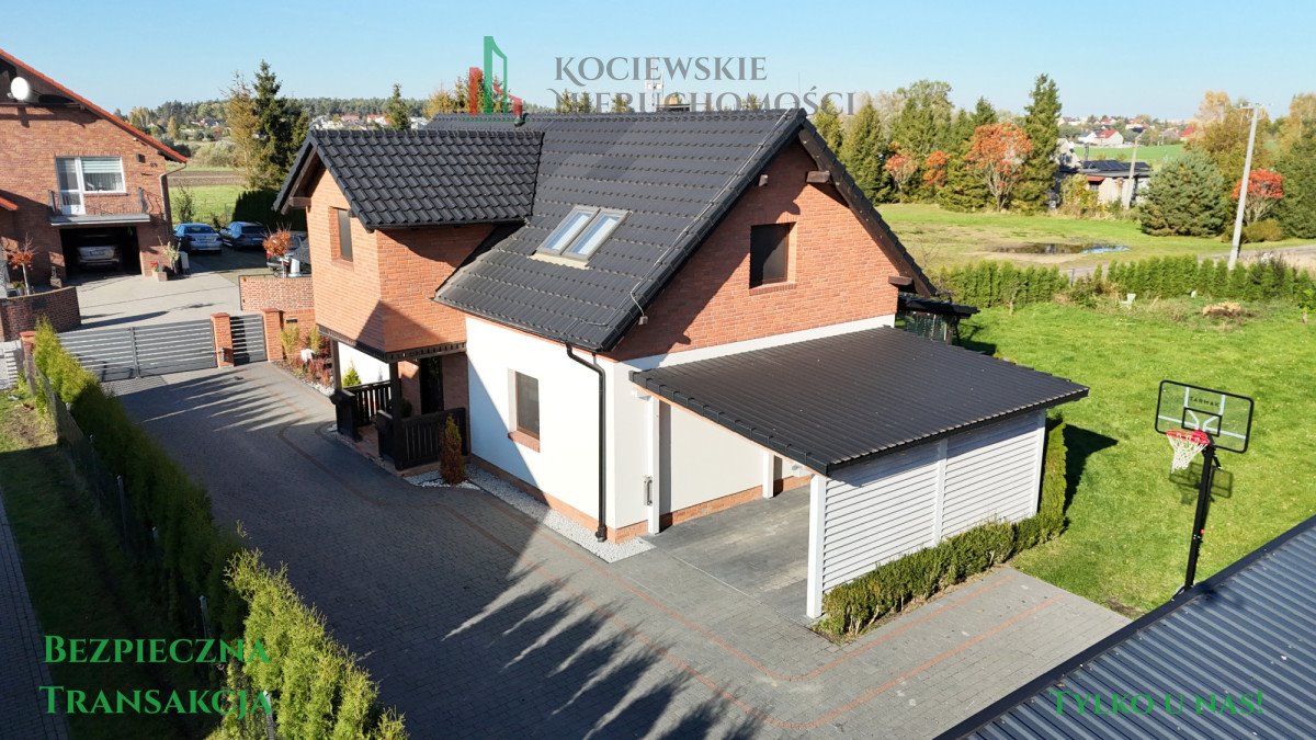 Nowoczesny dom 150 m2 z ogrodem, gotowy do zamieszkania Starogard Gdański, Malinowa  150m2 Foto 1