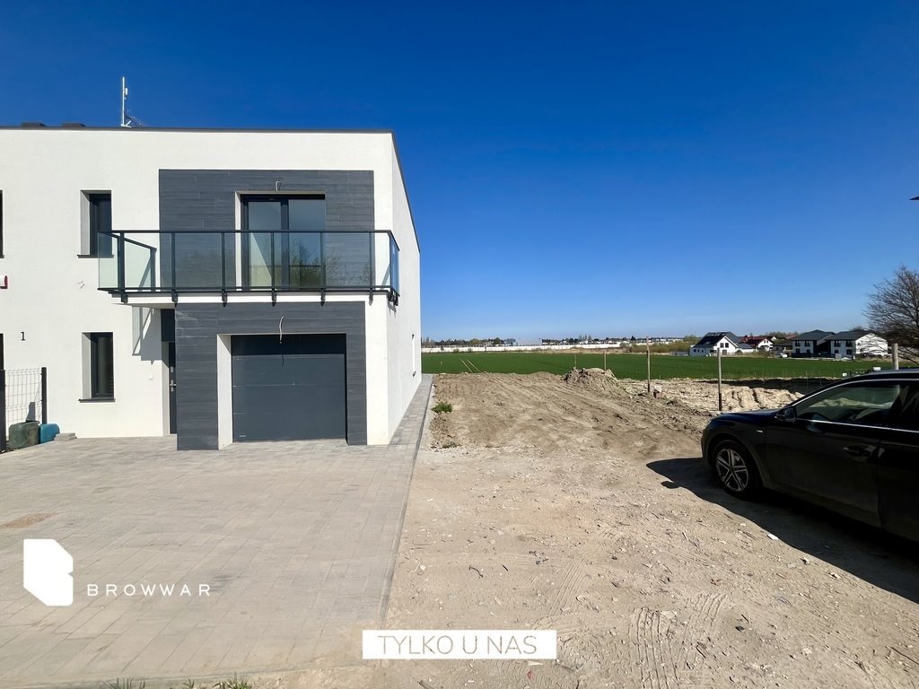 Dom bliźniak 140 m2 z garażem i tarasem w Kiekrzu Poznań, Kiekrz, Szczęśliwa  140m2 Foto 1