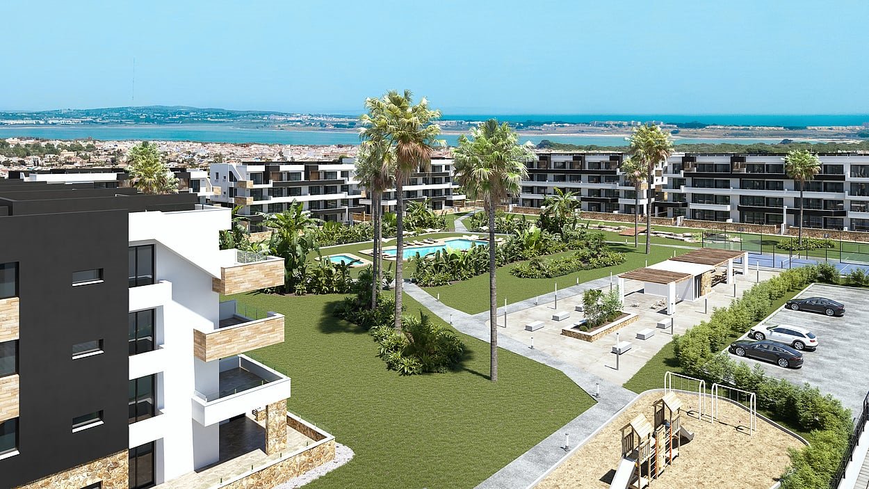 Nowoczesne 2 sypialnie z basenem i tarasem w Torrevieja Hiszpania, Torrevieja Centro, Torrevieja Centro, Torrevieja, Alicante  81m2 Foto 1