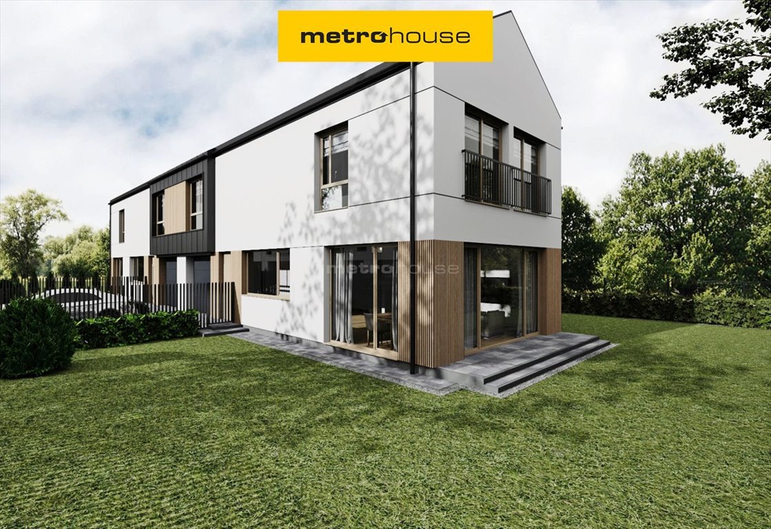 Dom bliźniak w Halinowie z ogrodem i szybkim dojazdem Halinów  153m2 Foto 1