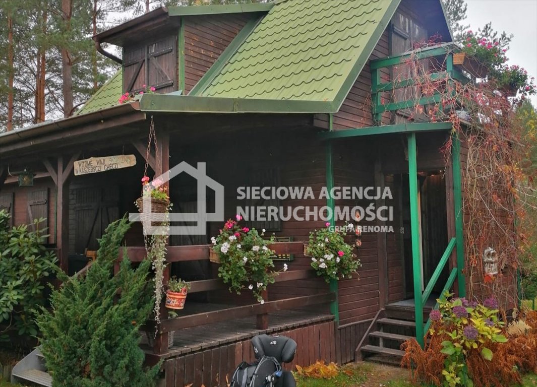 Urokliwy domek 70 m2 z prywatną plażą i ogrodem Zabrody  70m2 Foto 1