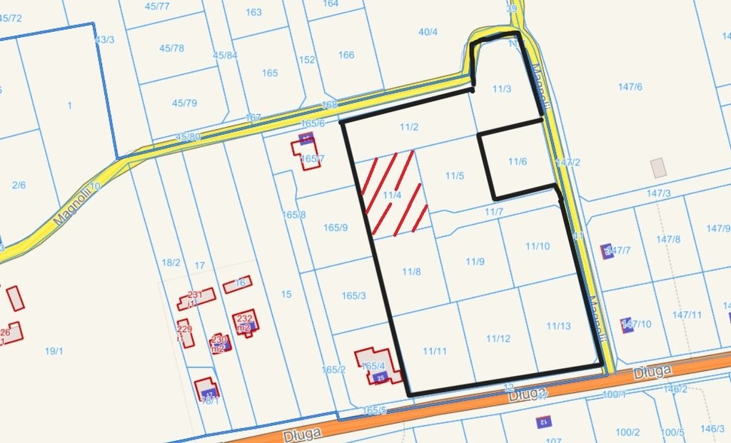 Działka budowlana na sprzedaż Kaleń  1 325m2 Foto 1