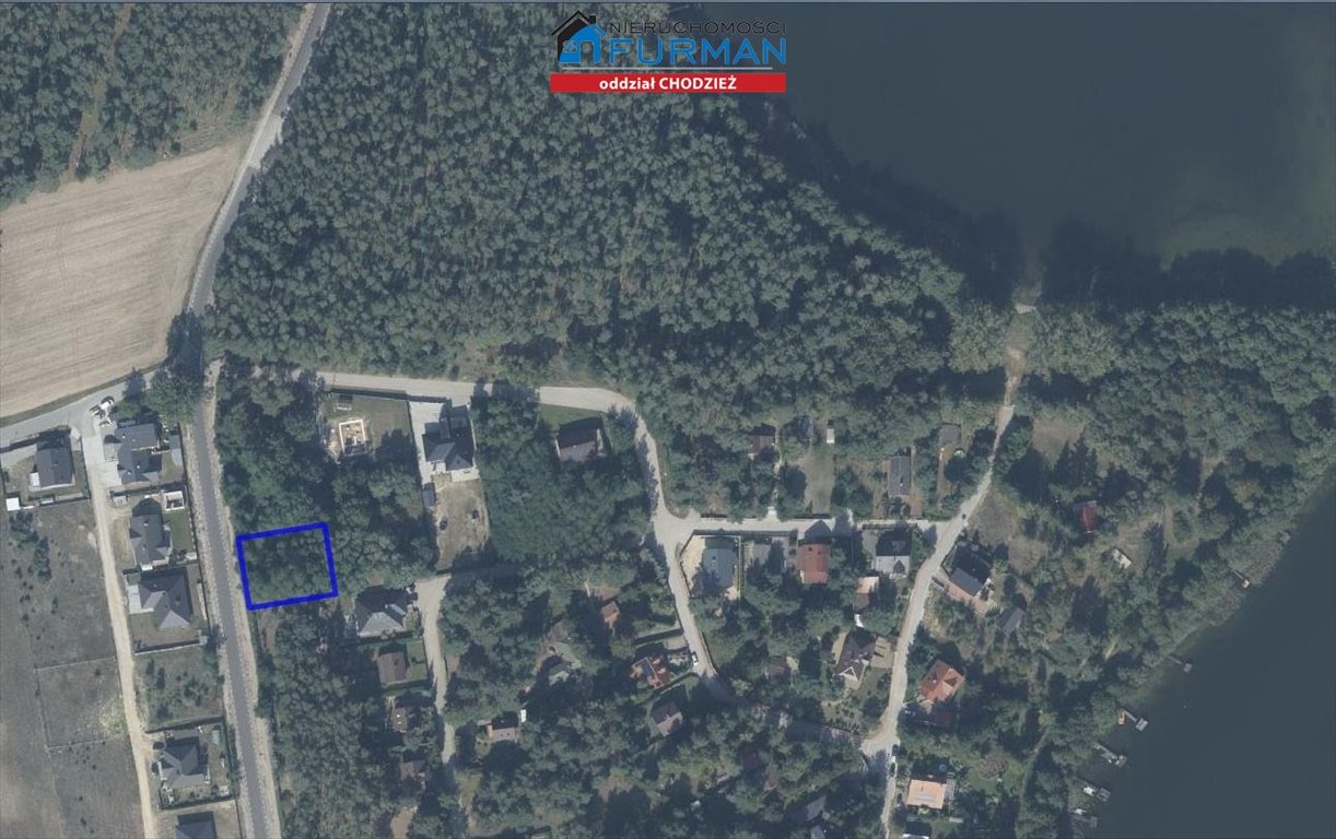 Działka budowlana 879 m² z dostępem do mediów i bliskością jeziora Klotyldzin  879m2 Foto 1