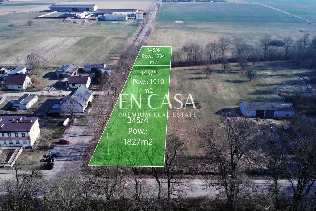 Działka pod zabudowę z dostępem do mediów i atrakcyjną lokalizacją Zatory  1 734m2 Foto 1