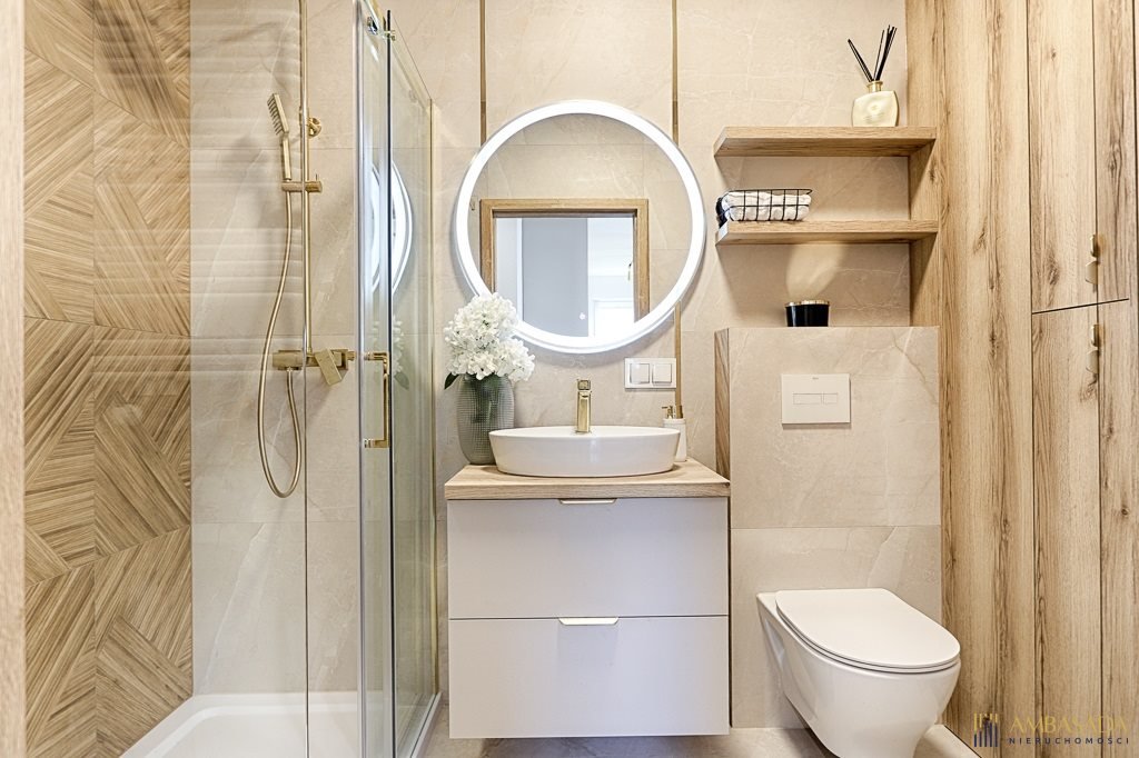 Nowoczesne 3-pokojowe mieszkanie (63,75 m²) z balkonem 12,37 m², klimatyzacją i miejscem w hali Białystok, Dojlidy  64m2 Foto 1