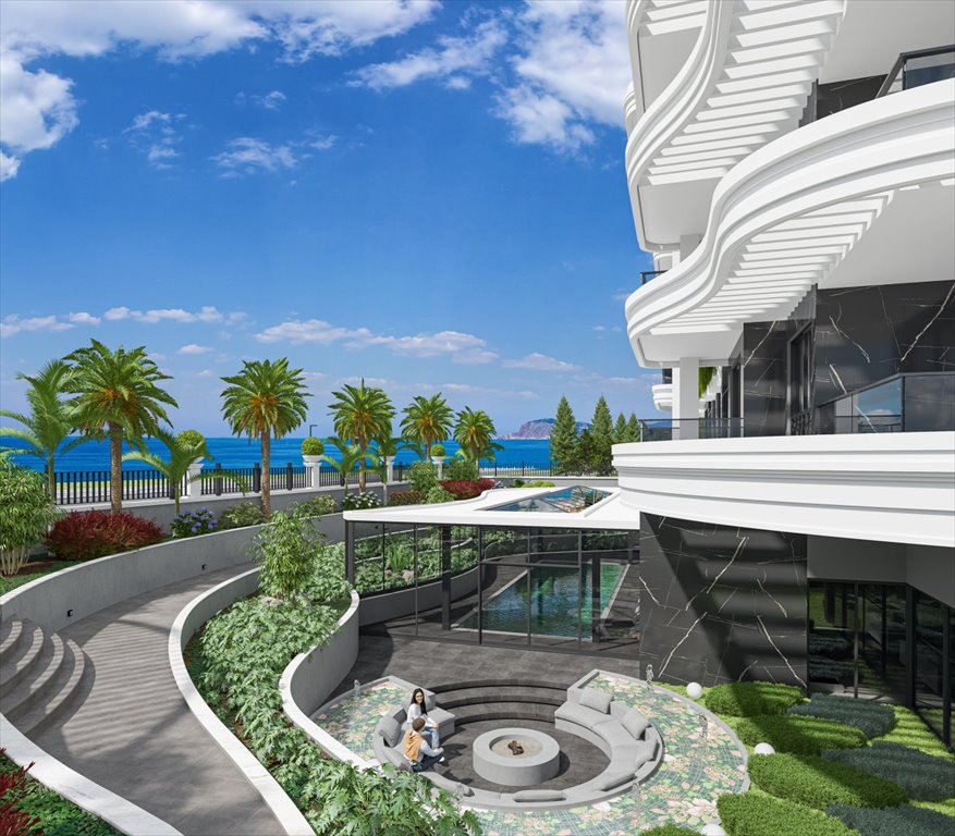 Luksusowe 116 m² nad morzem z SPA i widokami Turcja, Alanya, Kestel, Alanya, Antalya  116m2 Foto 1