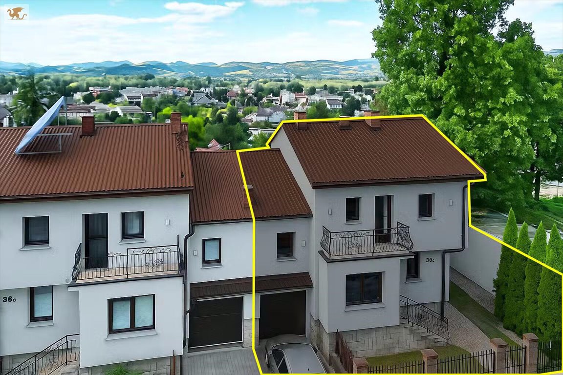 Polecam dom z kominkiem i widokiem na góry w Nowym Sączu Nowy Sącz, Tatrzańska  217m2 Foto 1