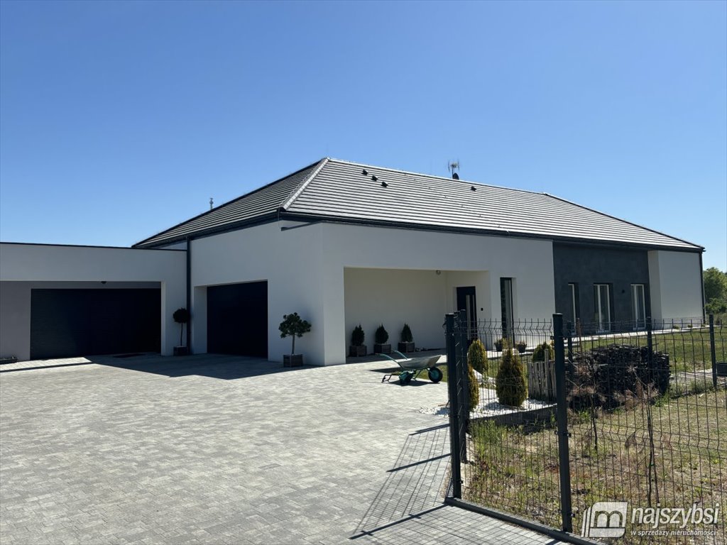 Nowoczesny dom parterowy 2023, 1835 m² ogrodu, Tanowo Tanowo  296m2 Foto 1