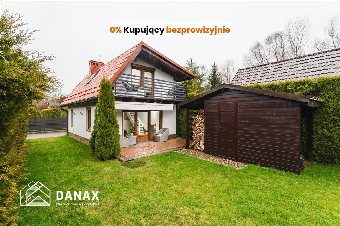 Działka z domkiem 75 m² (blisko Raby i Jeziora Dobczyckiego): Myślenice