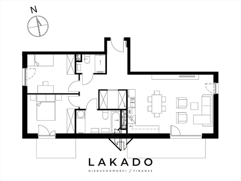 Mieszkanie trzypokojowe na sprzedaż Kraków, Bronowice, Stelmachów  75m2 Foto 1