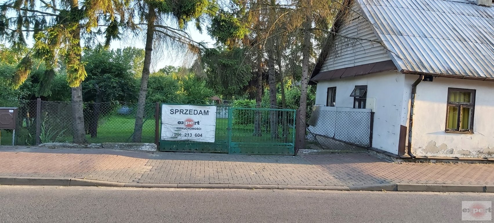 Działka budowlana w centrum Łosic z domem do remontu Łosice, 1 Maja  631m2 Foto 1