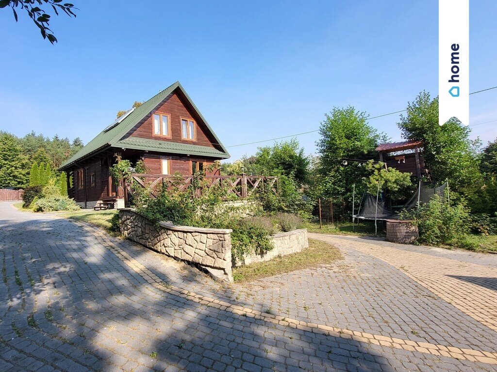 Drewniany dom 150 m² - działka 1100 m² - las i prywatność Majdan Wielki, Borki  150m2 Foto 1