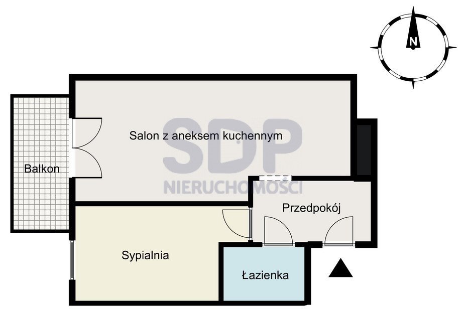 Mieszkanie dwupokojowe na sprzedaż Warszawa, Praga-Południe Grochów, Grochowska  47m2 Foto 7