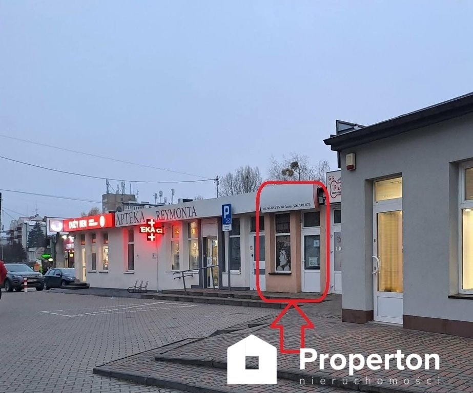 Lokal usługowy 17,4 m² w pawilonie z dużym ruchem Skierniewice, Władysława Stanisława Reymonta  17m2 Foto 1