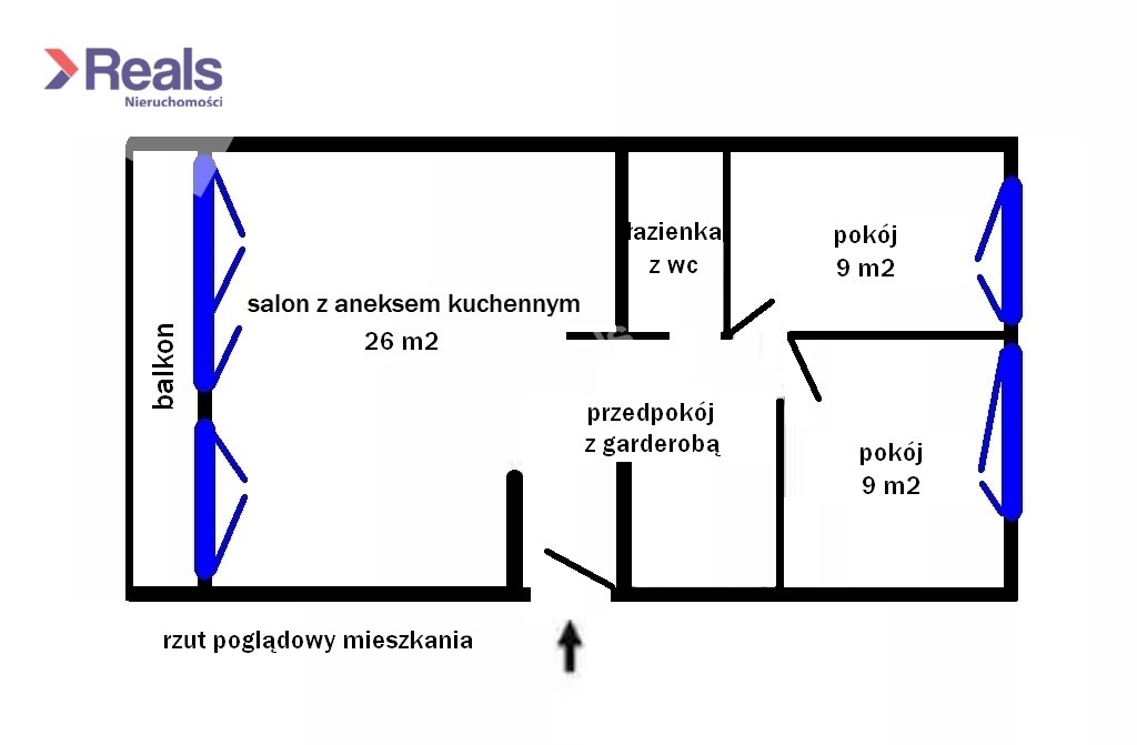 Mieszkanie trzypokojowe na sprzedaż Warszawa, Targówek, Bródno, Chodecka  59m2 Foto 18