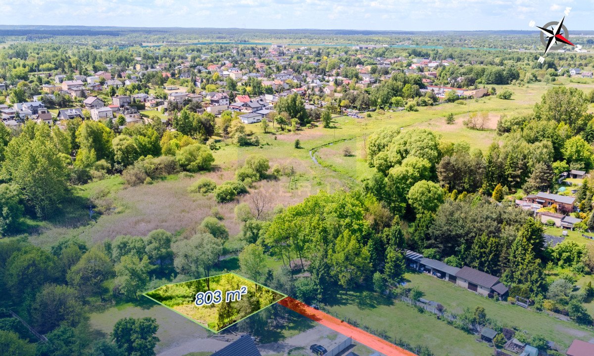 Działka budowlana na sprzedaż Częstochowa, Gnaszyn-Kawodrza, Drzewna  803m2 Foto 1