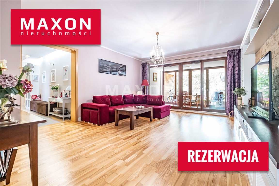 Komfortowe 3-pokojowe mieszkanie z ogrodem zimowym i loggiami Warszawa, Wilanów, ul. Sarmacka  96m2 Foto 1