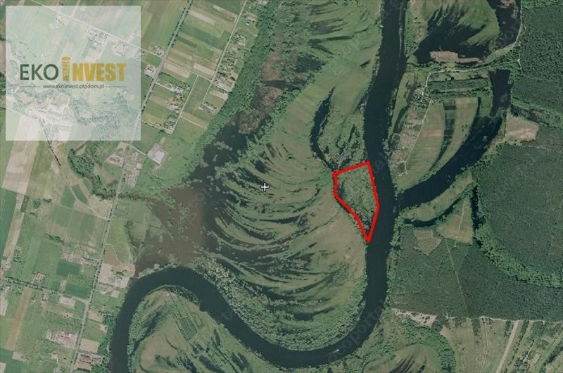 Działka 6 ha z linią brzegową Narwi – prywatność i natura Pułtusk, Pułtusk  60 000m2 Foto 1