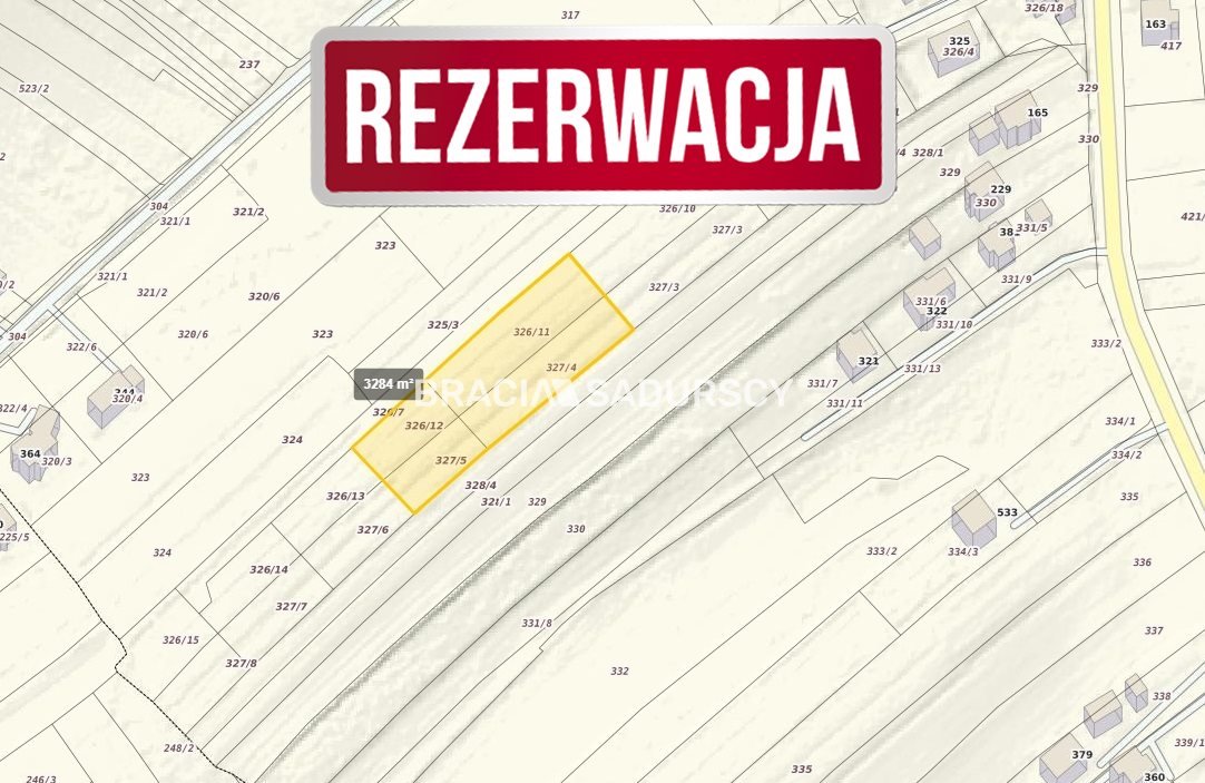 Działka budowlana na sprzedaż Wieliczka, Czarnochowice, Czarnochowicka  3 200m2 Foto 3