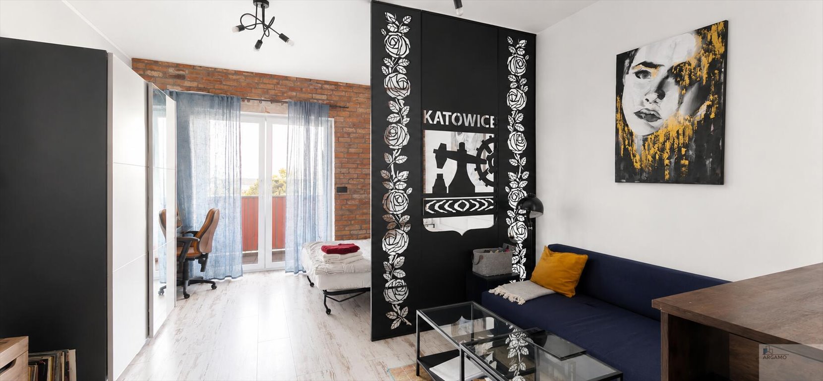 Na sprzedaż komfortowe studio 36 m² z balkonem w Katowicach Katowice, Marcinkowskiego  36m2 Foto 1
