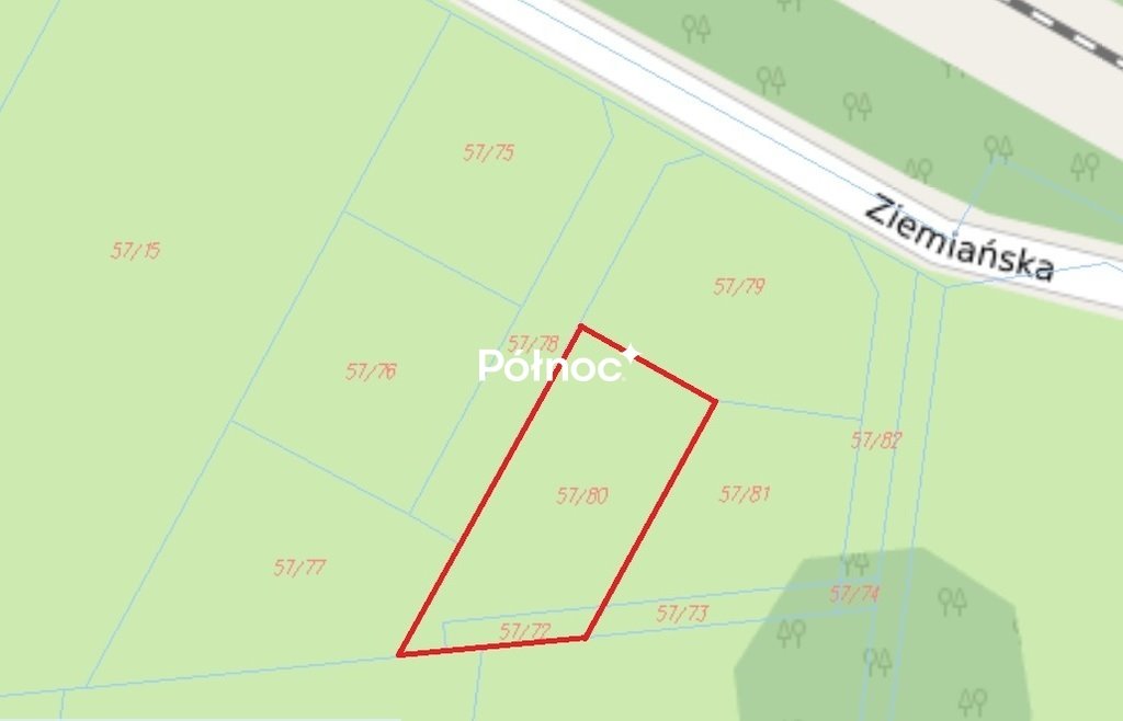 Działka 920 m² pod zabudowę w Zaściankach, 50m od drogi Zaścianki, Ziemiańska  920m2 Foto 1