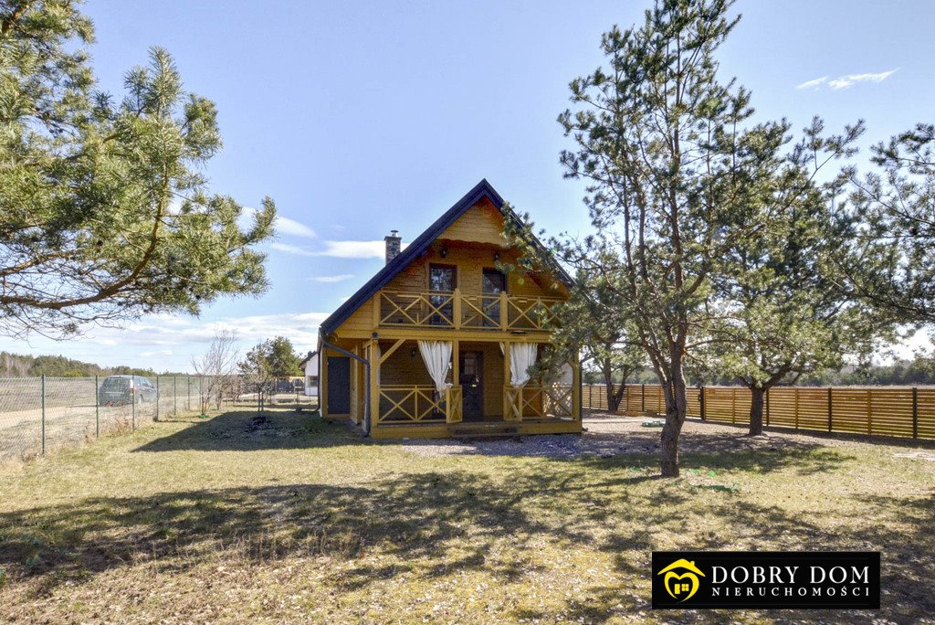 Dom z widokiem na jezioro i las w Dalnym Lesie Dalny Las  76m2 Foto 1