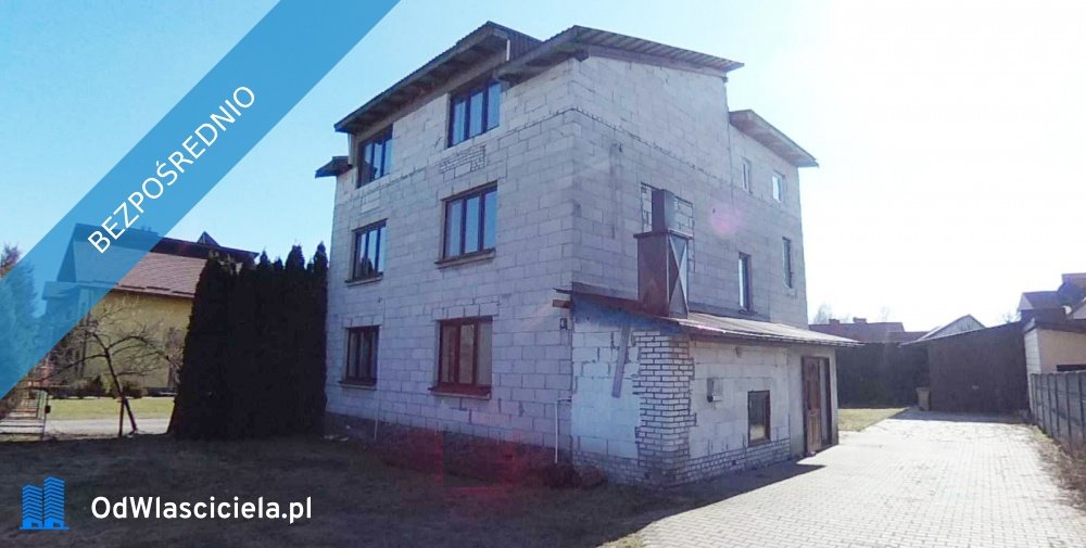 Dom do remontu z dwoma mieszkaniami - 238 m² Biłgoraj Biłgoraj  238m2 Foto 1
