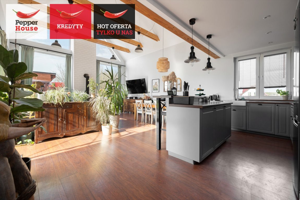 Nowoczesny dom 201 m² z wysokim sufitem i niskimi kosztami Kielno  201m2 Foto 1