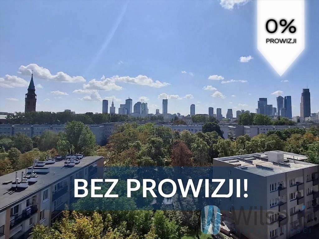 Na sprzedaż jasne 2-pokojowe mieszkanie z panoramicznym widokiem na Warszawę Warszawa, Śródmieście  39m2 Foto 1