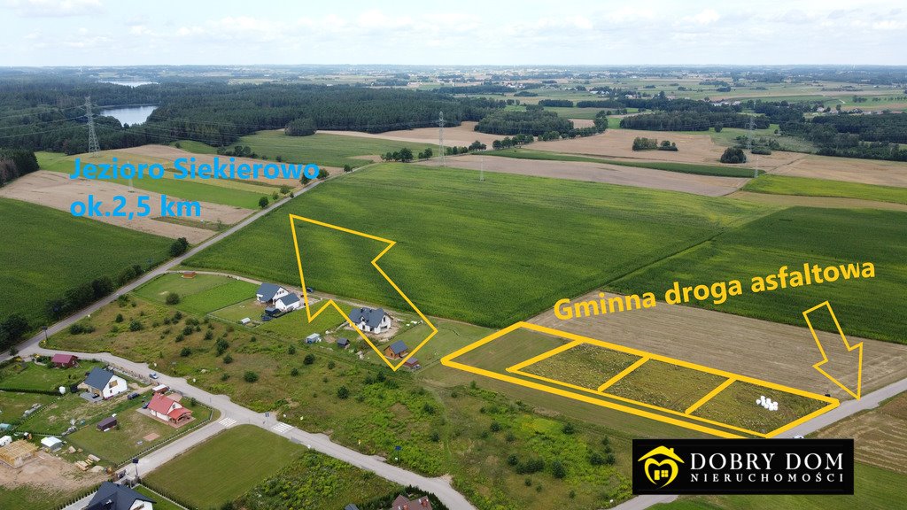 Działki 1000 m² w Bakałarzewie - idealne na dom lub inwestycję polecam Bakałarzewo  1 000m2 Foto 1