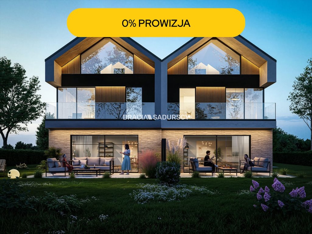 Ekskluzywny dom 175 m² z panoramicznym widokiem na zieleń Kraków, Wola Justowska, Olszanica, Olszanicka  175m2 Foto 1
