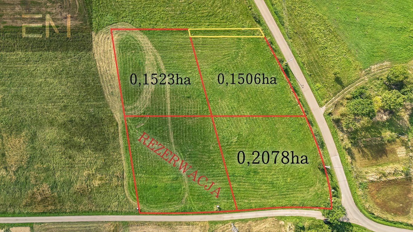 Działka budowlana na sprzedaż Lubenia  1 506m2 Foto 1