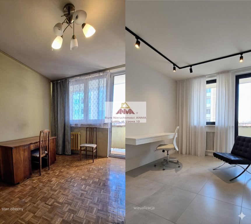 Mieszkanie dwupokojowe na sprzedaż Lublin, Kalinowszczyzna  48m2 Foto 1