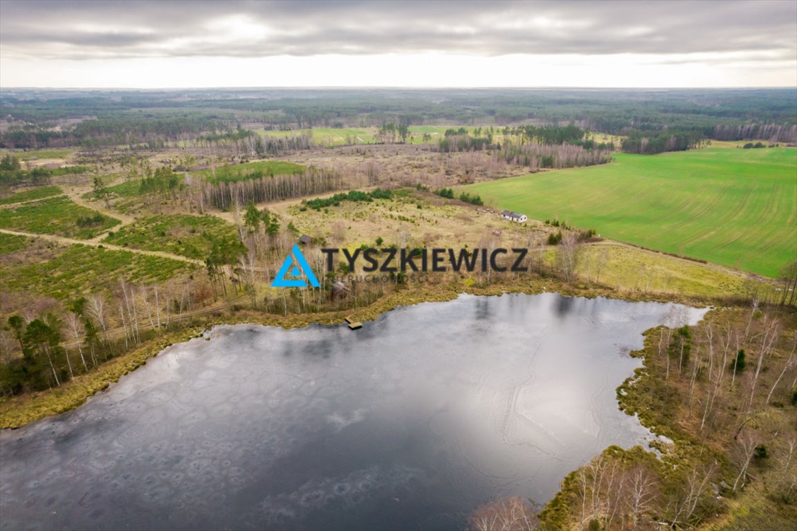 Przestronna działka 3003 m² z lasem i widokiem na wodę Czyczkowy  3 003m2 Foto 1