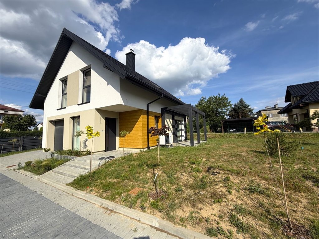 Nowoczesny dom 116 m² z garażem i tarasem w Rzeszowie Rzeszów, Podkarpacka  115m2 Foto 1